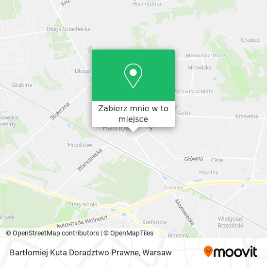 Mapa Bartłomiej Kuta Doradztwo Prawne