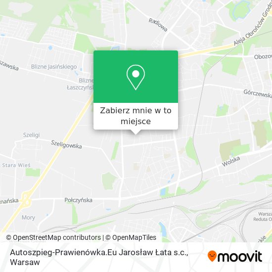 Mapa Autoszpieg-Prawienówka.Eu Jarosław Łata s.c.