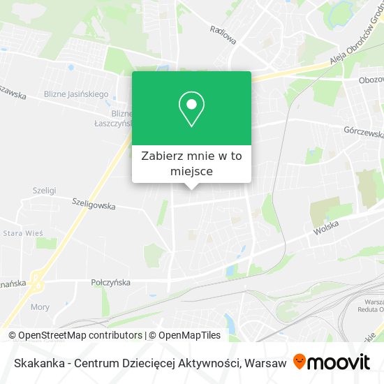 Mapa Skakanka - Centrum Dziecięcej Aktywności