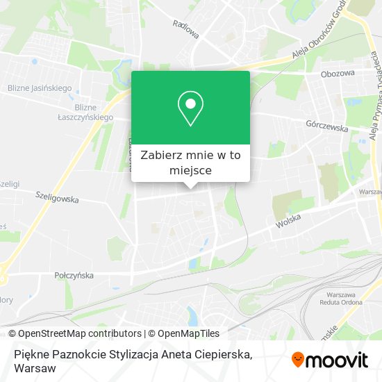 Mapa Piękne Paznokcie Stylizacja Aneta Ciepierska