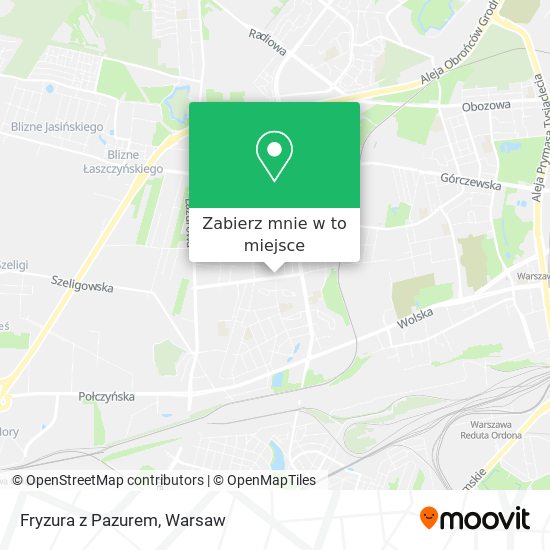 Mapa Fryzura z Pazurem