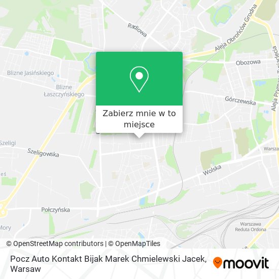 Mapa Pocz Auto Kontakt Bijak Marek Chmielewski Jacek