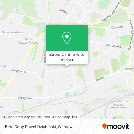 Mapa Beta Copy Paweł Dziubiński