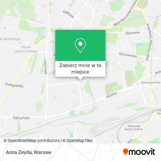 Mapa Anna Zeyda