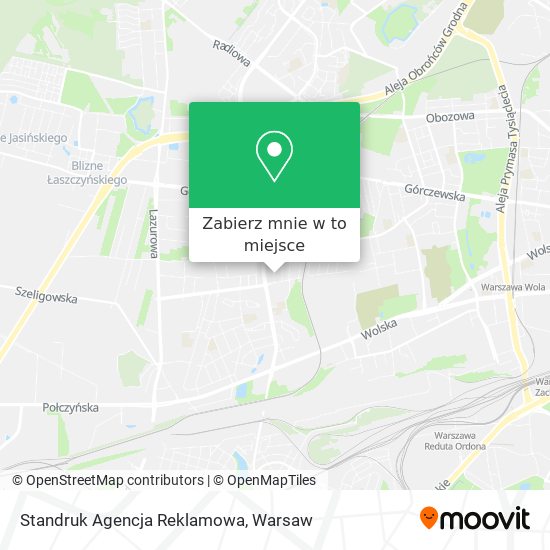 Mapa Standruk Agencja Reklamowa