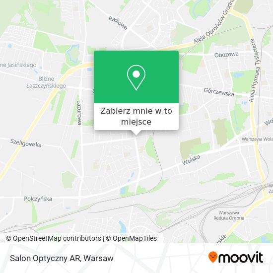 Mapa Salon Optyczny AR