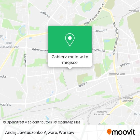 Mapa Andrij Jewtuszenko Ajware