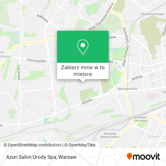 Mapa Azuri Salon Urody Spa