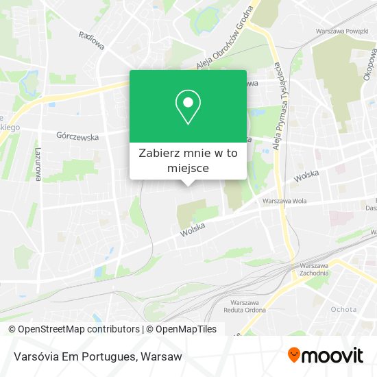 Mapa Varsóvia Em Portugues