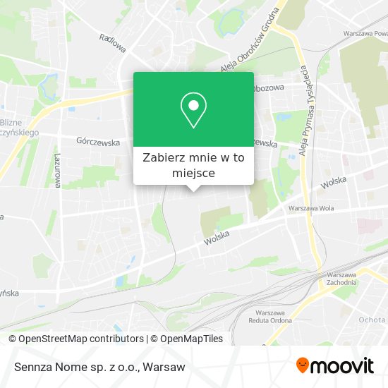 Mapa Sennza Nome sp. z o.o.