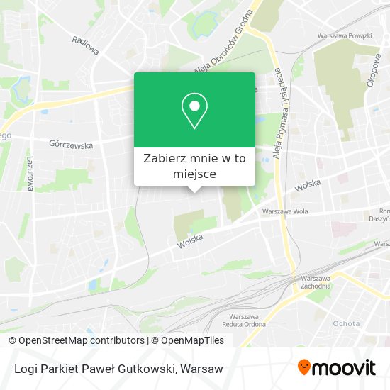 Mapa Logi Parkiet Paweł Gutkowski