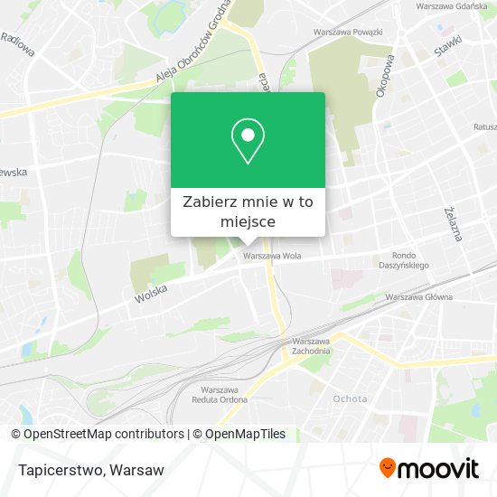 Mapa Tapicerstwo