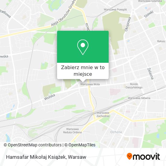 Mapa Hamsafar Mikołaj Książek