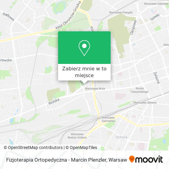 Mapa Fizjoterapia Ortopedyczna - Marcin Plenzler