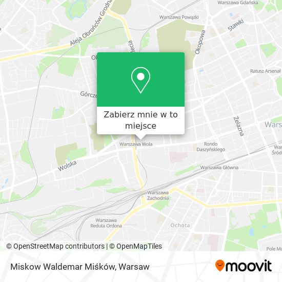 Mapa Miskow Waldemar Miśków