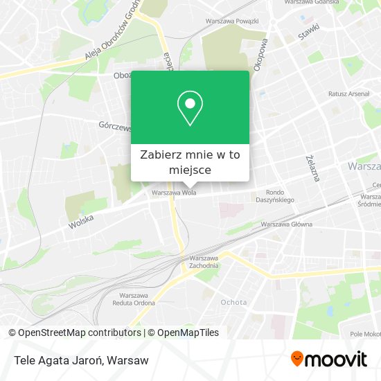 Mapa Tele Agata Jaroń