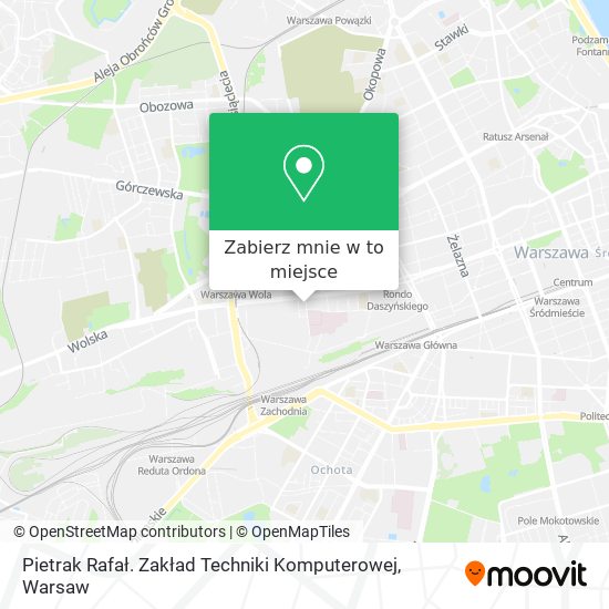 Mapa Pietrak Rafał. Zakład Techniki Komputerowej