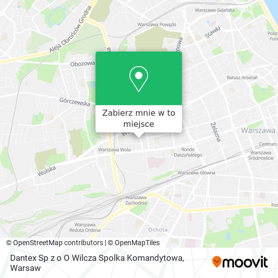 Mapa Dantex Sp z o O Wilcza Spolka Komandytowa