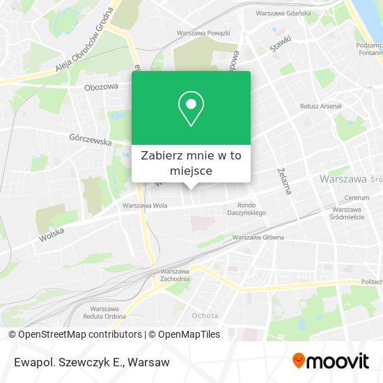 Mapa Ewapol. Szewczyk E.