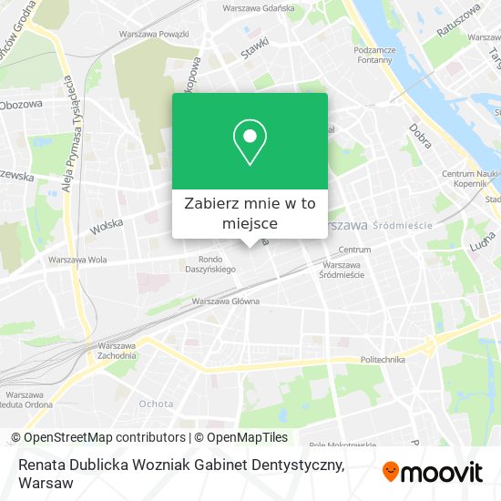 Mapa Renata Dublicka Wozniak Gabinet Dentystyczny