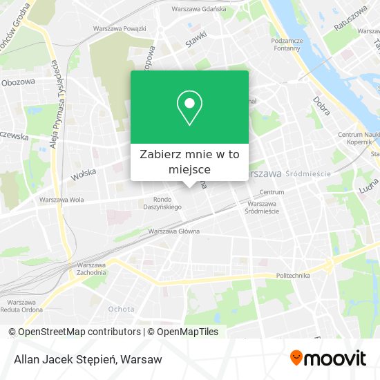 Mapa Allan Jacek Stępień