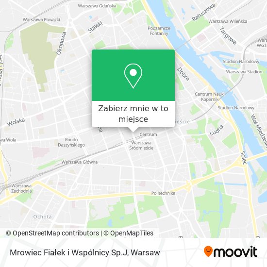 Mapa Mrowiec Fiałek i Wspólnicy Sp.J