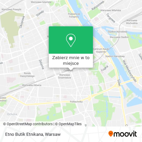 Mapa Etno Butik Etnikana