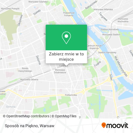 Mapa Sposób na Piękno