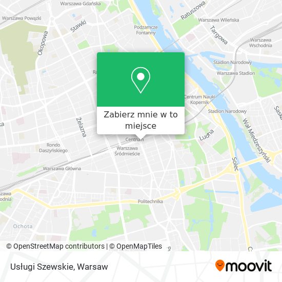 Mapa Usługi Szewskie