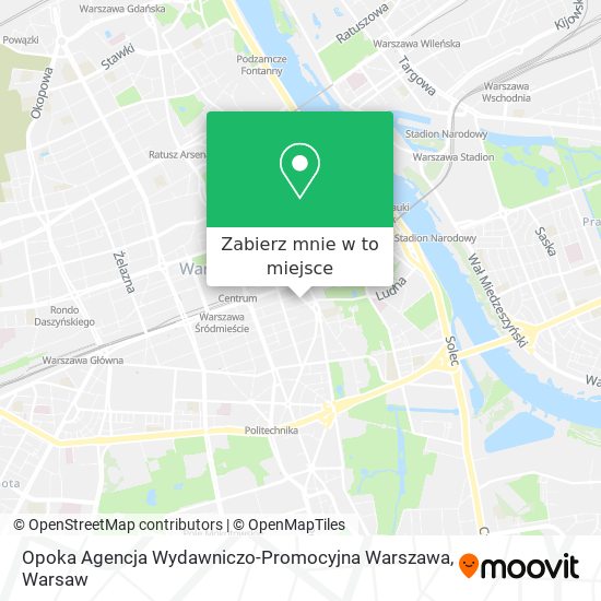 Mapa Opoka Agencja Wydawniczo-Promocyjna Warszawa