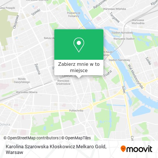 Mapa Karolina Szarowska Kłoskowicz Melkaro Gold