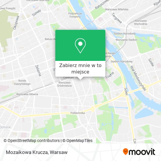 Mapa Mozaikowa Krucza