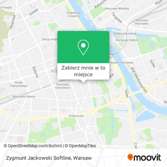 Mapa Zygmunt Jackowski Softline