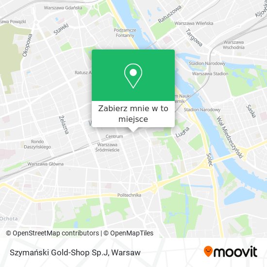 Mapa Szymański Gold-Shop Sp.J