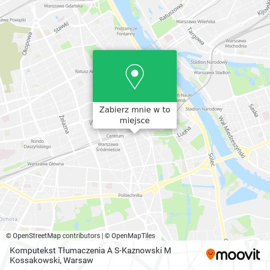 Mapa Komputekst Tłumaczenia A S-Kaznowski M Kossakowski