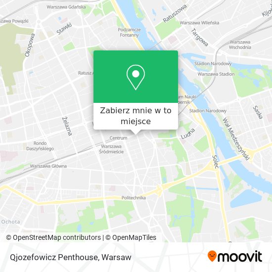 Mapa Qjozefowicz Penthouse