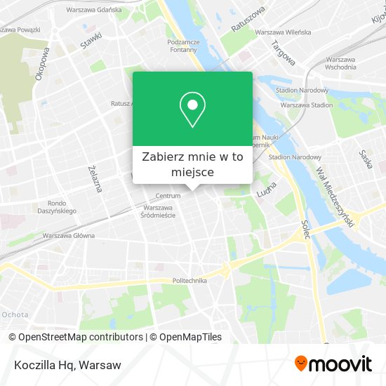 Mapa Koczilla Hq