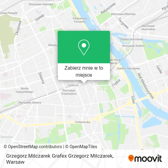 Mapa Grzegorz Milczarek Grafex Grzegorz Milczarek