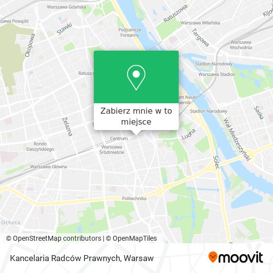 Mapa Kancelaria Radców Prawnych