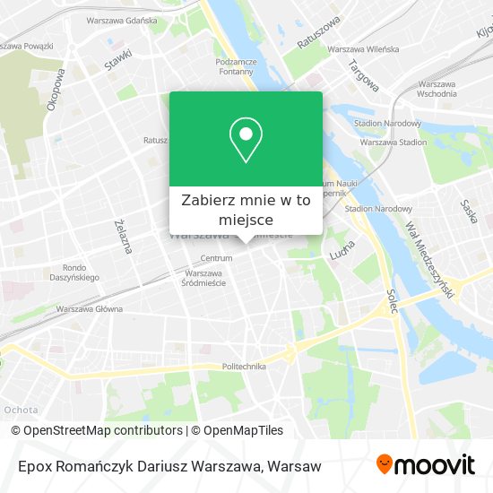 Mapa Epox Romańczyk Dariusz Warszawa