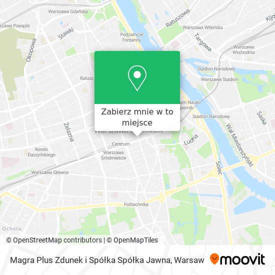 Mapa Magra Plus Zdunek i Spółka Spółka Jawna