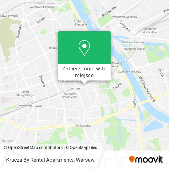 Mapa Krucza By Rental Apartments