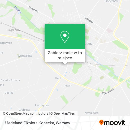 Mapa Medeland Elżbieta Konecka