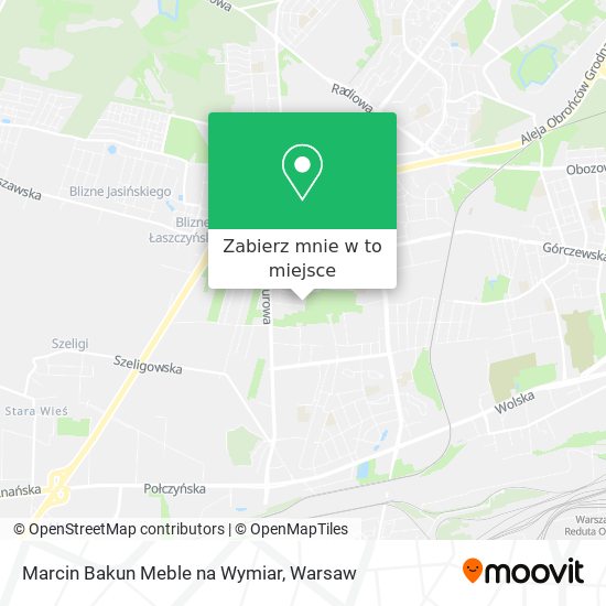 Mapa Marcin Bakun Meble na Wymiar