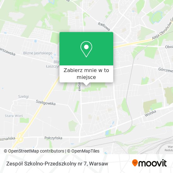 Mapa Zespół Szkolno-Przedszkolny nr 7