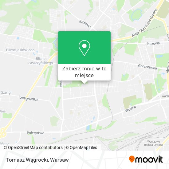 Mapa Tomasz Wągrocki