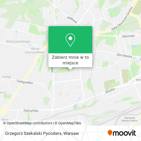 Mapa Grzegorz Szekalski Pycoders