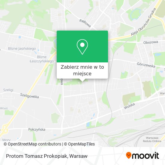 Mapa Protom Tomasz Prokopiak