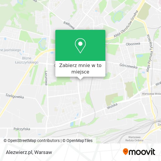 Mapa Alezwierz.pl