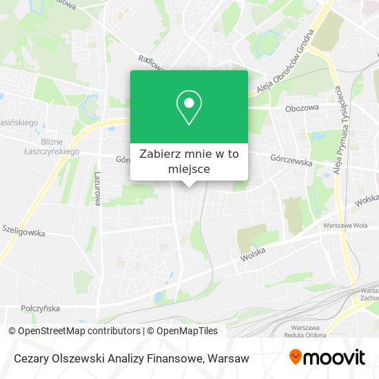 Mapa Cezary Olszewski Analizy Finansowe